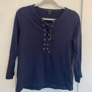 j crew long sleeve top